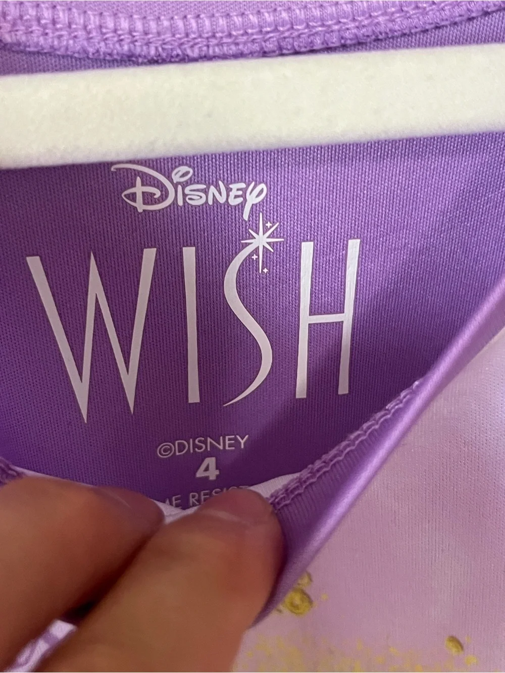 Disney Wish girls' purple 'Watch Us Shine' Nightgown